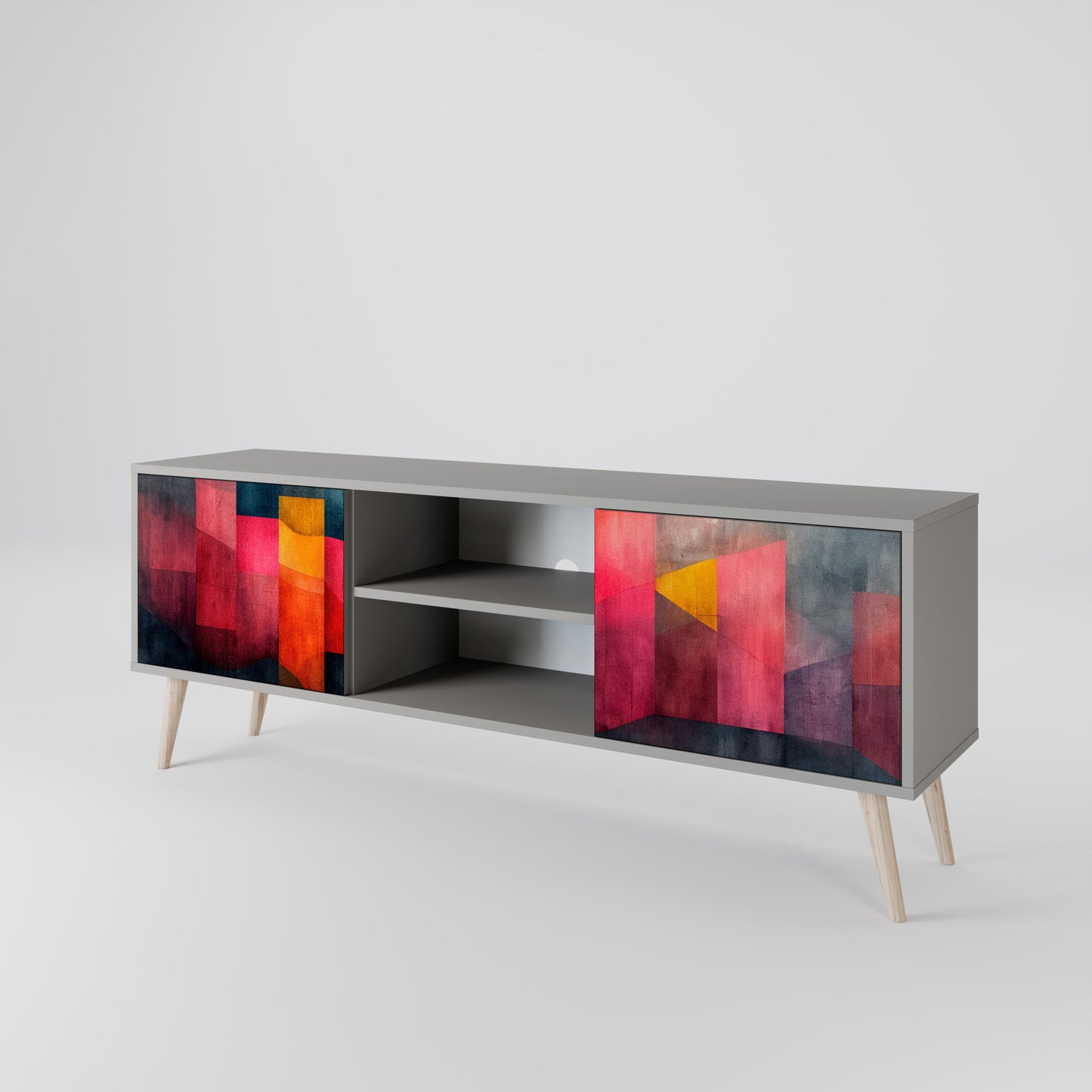 COLORFUL SOUNDS Dvoudveřový TV stolek