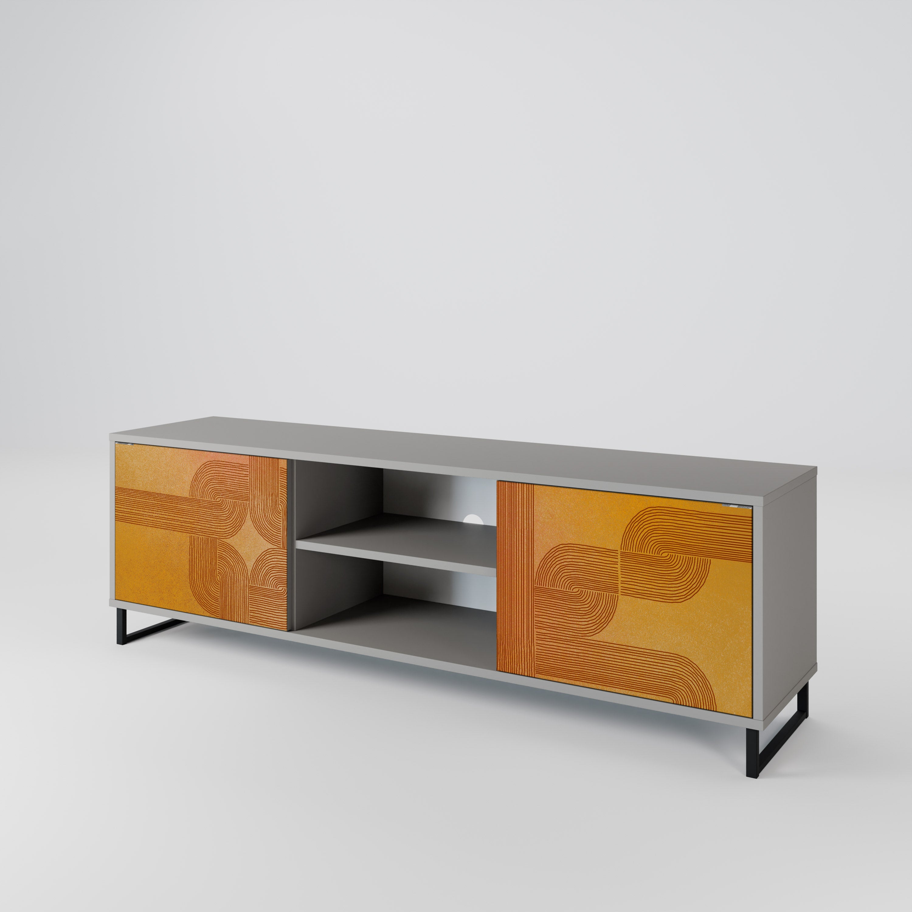 STRENGTHENING RELATION 2-Door TV Cabinet