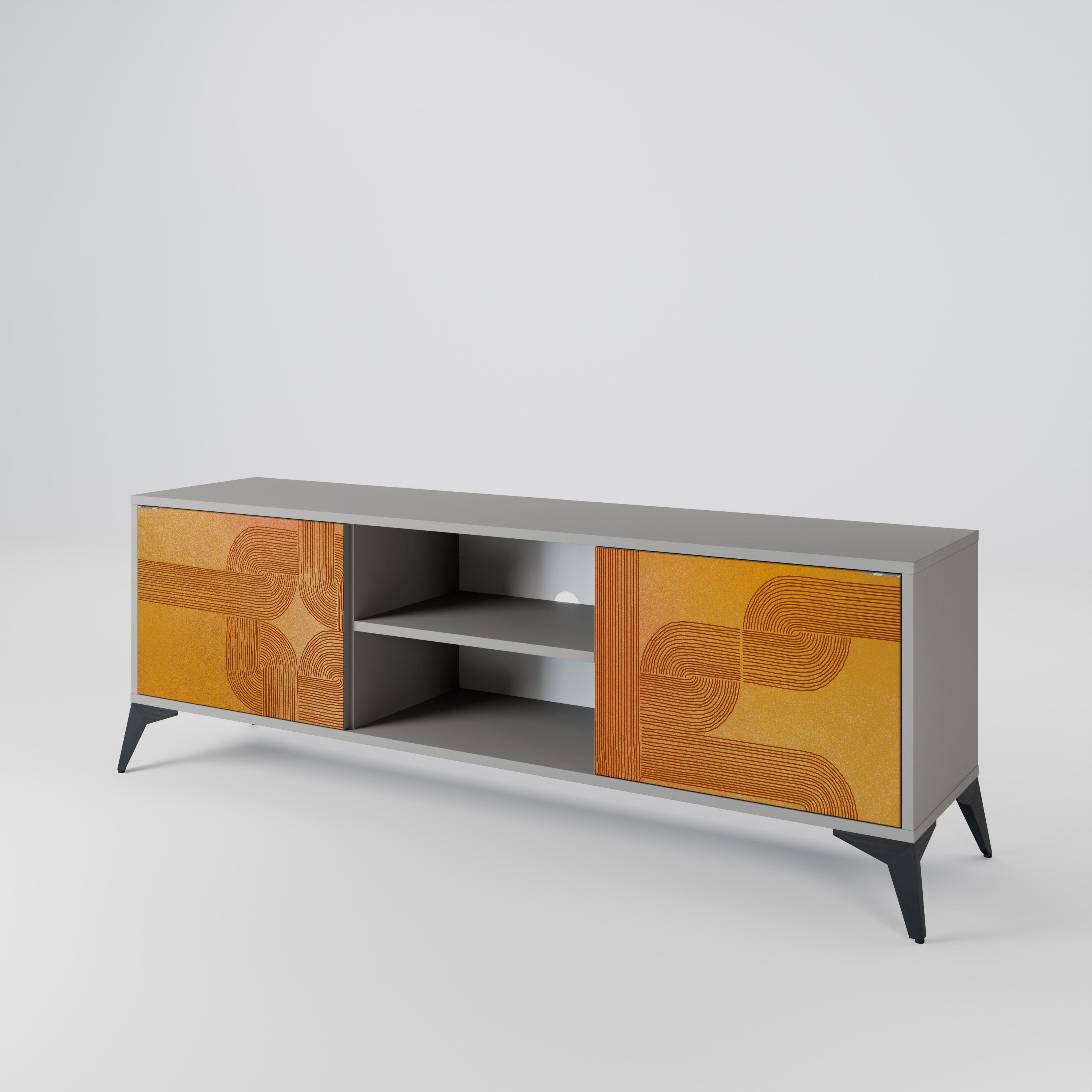 STRENGTHENING RELATION 2-Door TV Cabinet