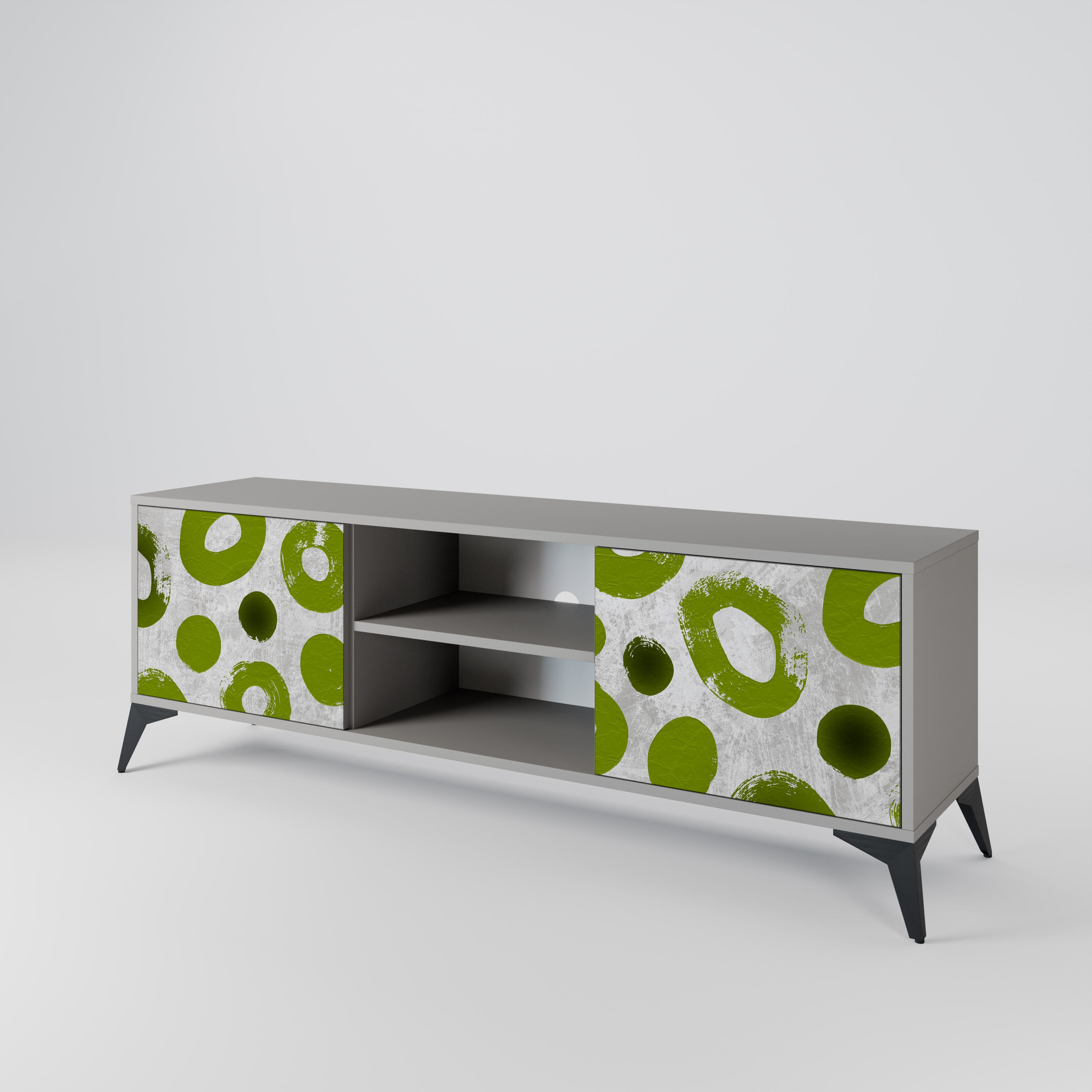 GREEN RHAPSODY 2-Door TV Cabinet