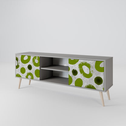 GREEN RHAPSODY Dvoudveřový TV stolek