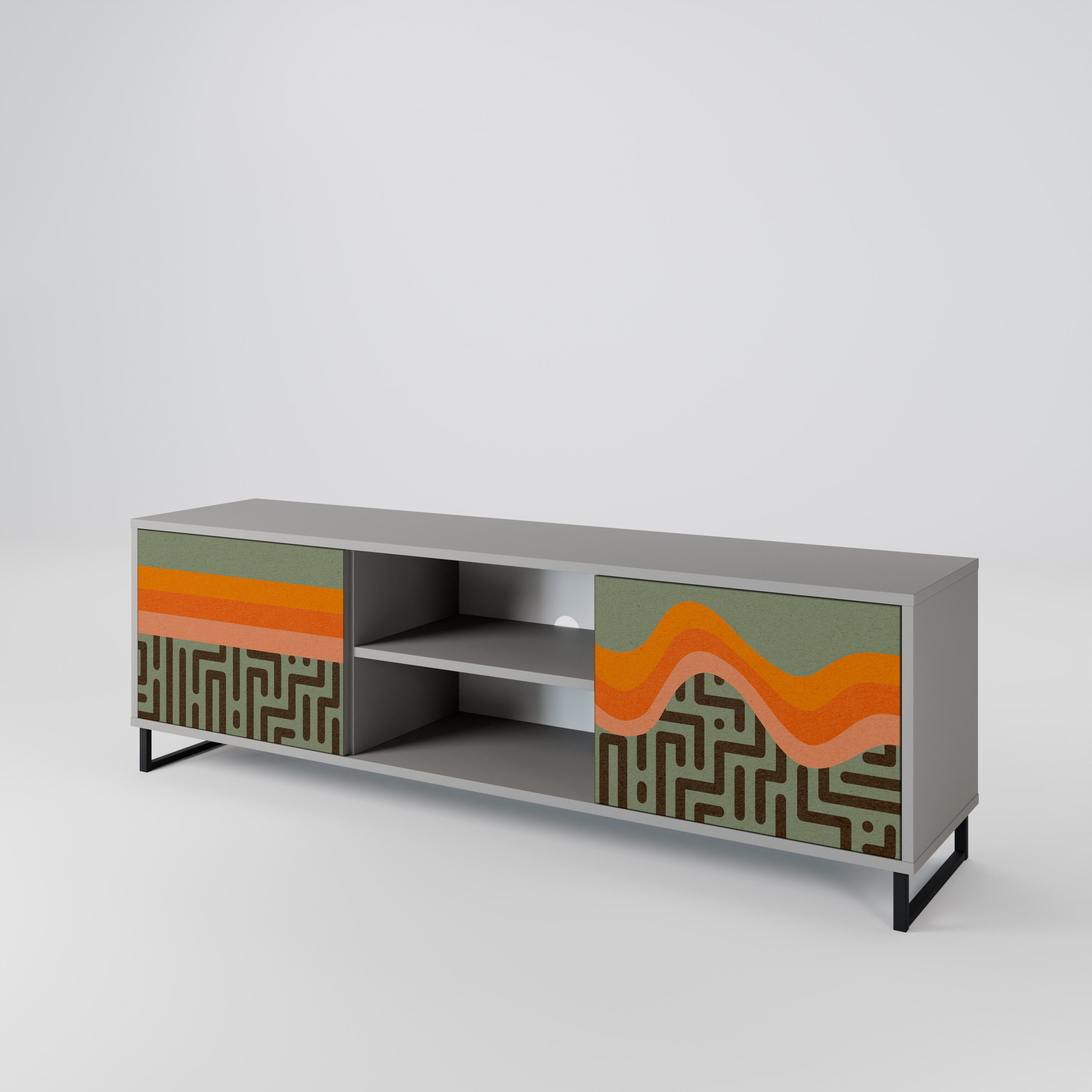 SIMPLE SOLUTIONS 2-Door TV Cabinet