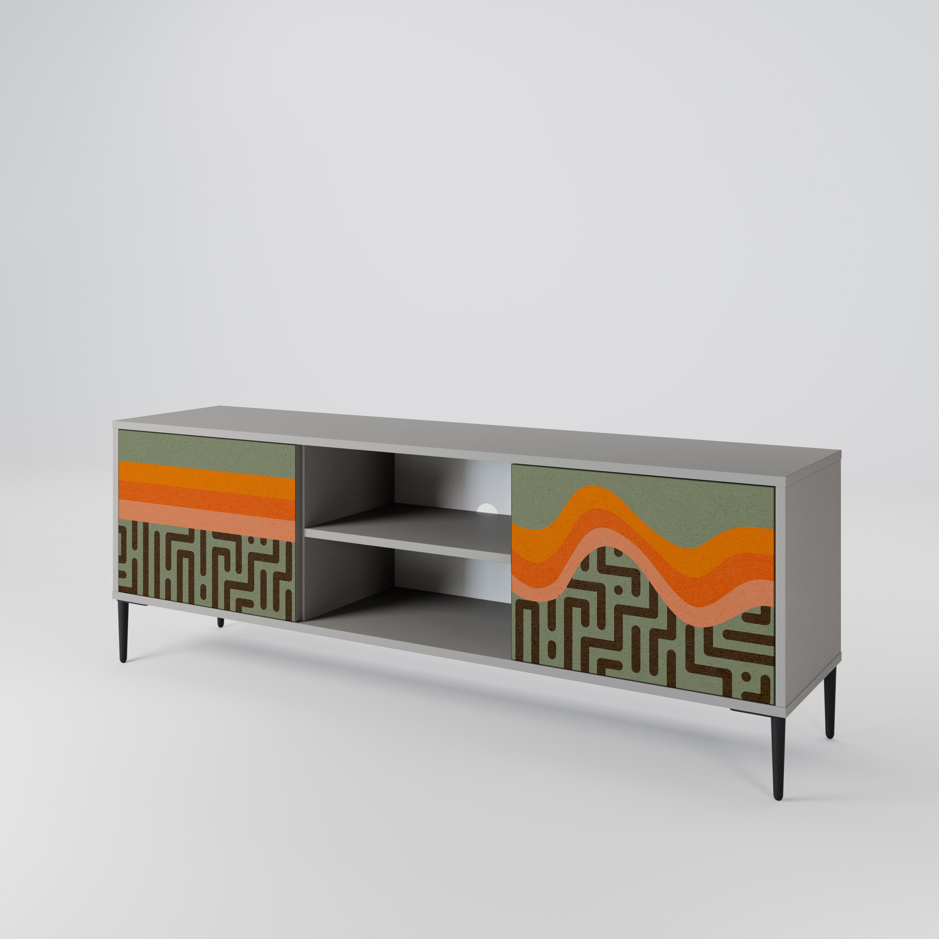 SIMPLE SOLUTIONS 2-Door TV Cabinet