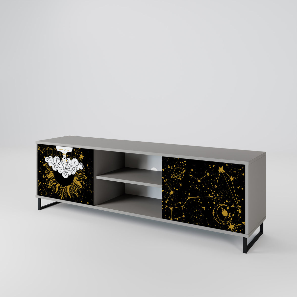 STELLAR CONSTELLATIONS Dvoudveřový TV stolek