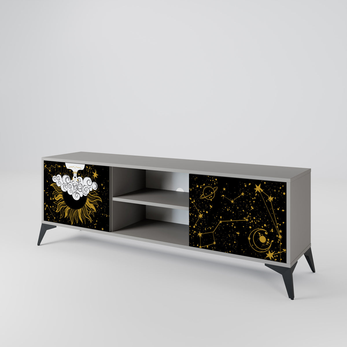 STELLAR CONSTELLATIONS Dvoudveřový TV stolek