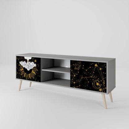 STELLAR CONSTELLATIONS Dvoudveřový TV stolek