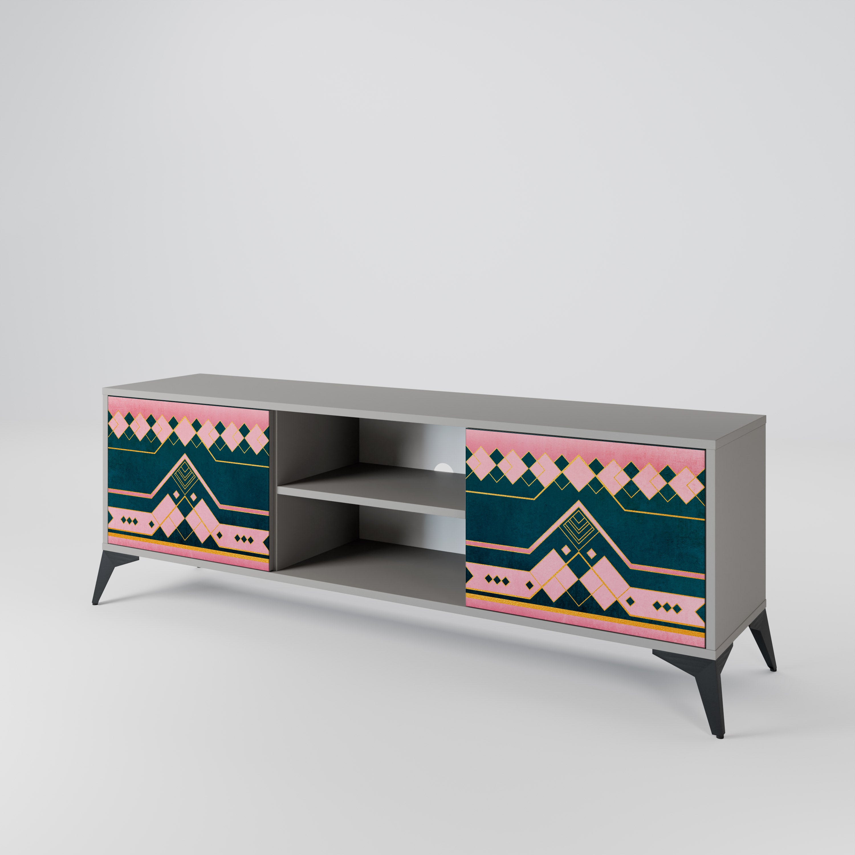 ROYAL COMPOSITION 2-Door TV Cabinet