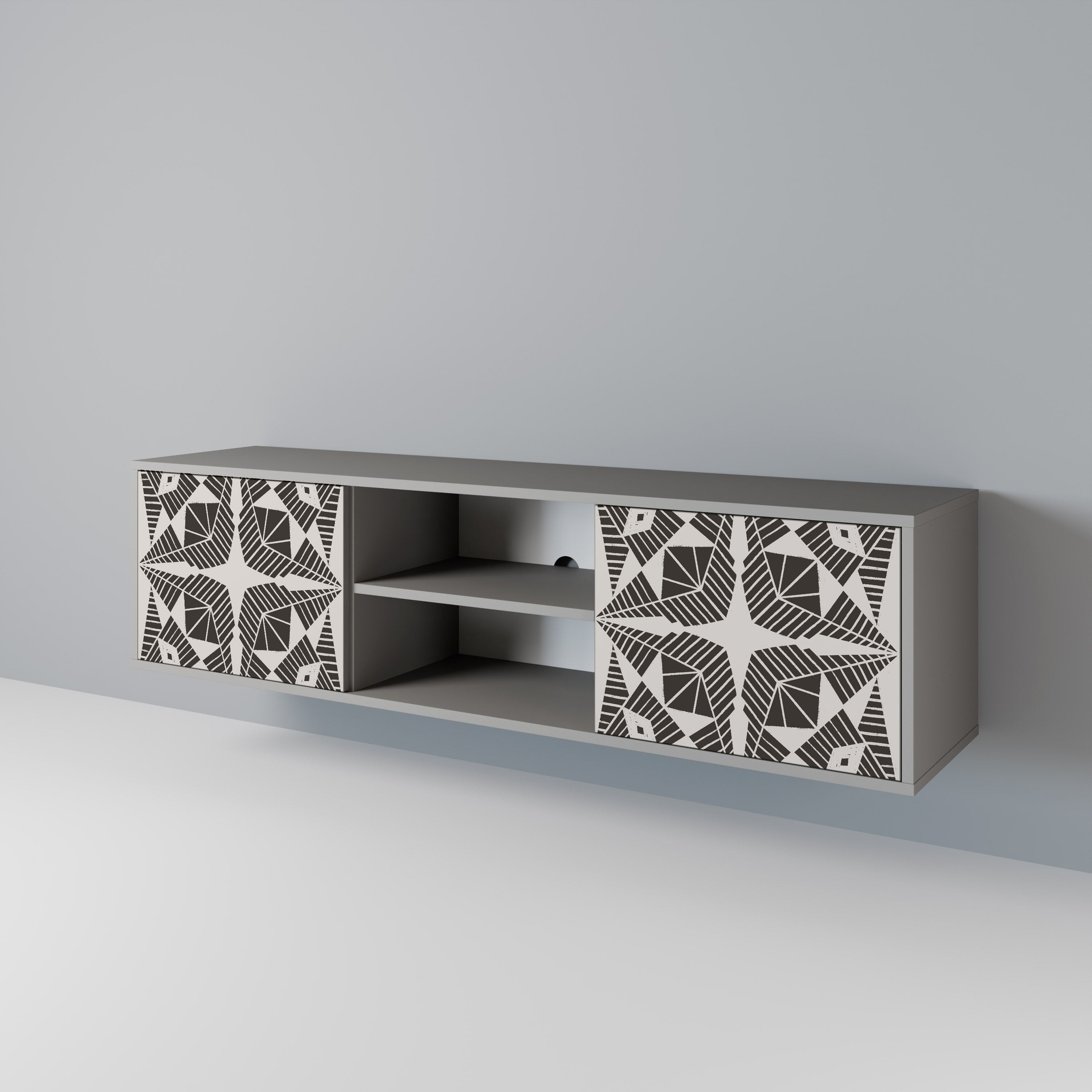 MONOCHROME NEXUS 2-Door TV Cabinet