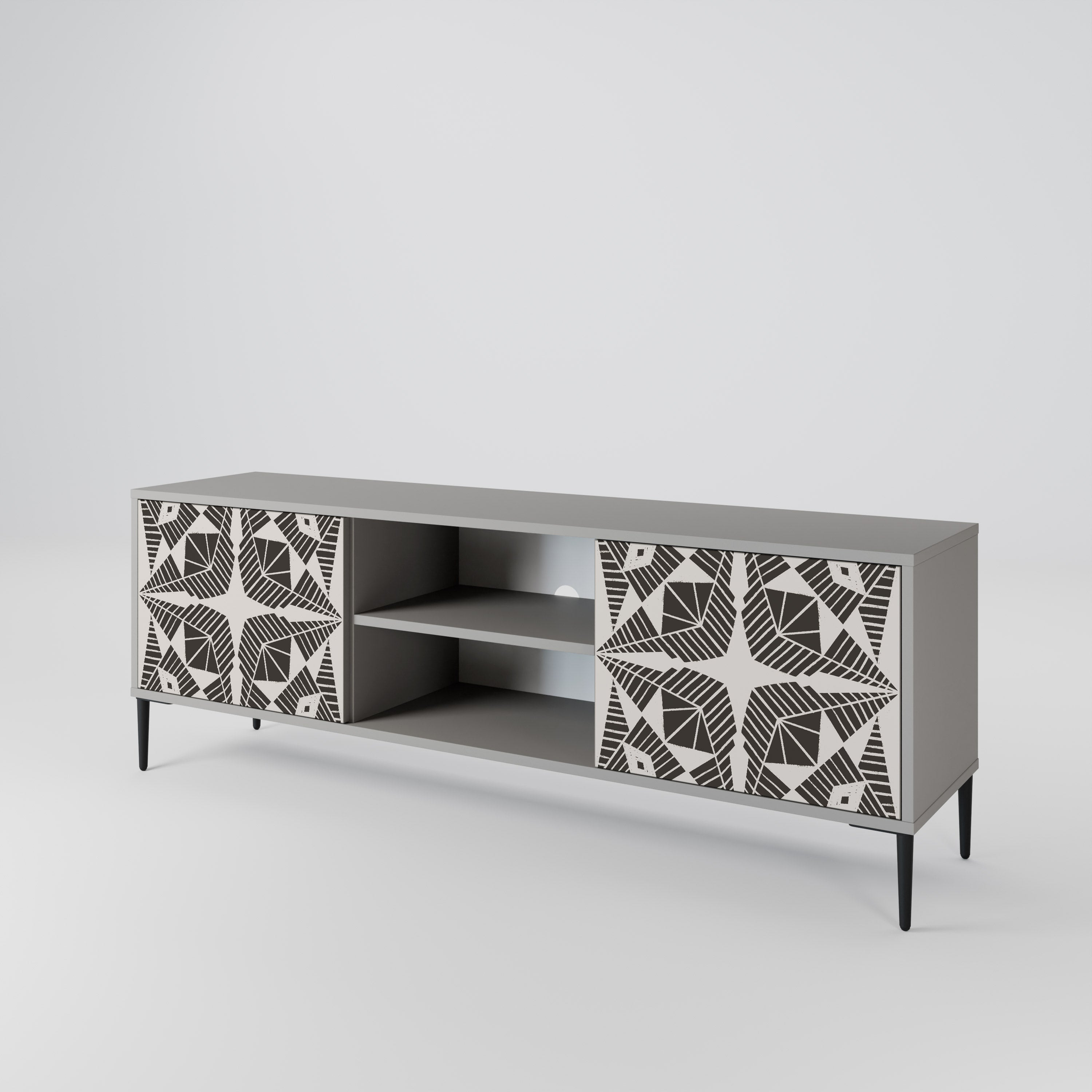 MONOCHROME NEXUS 2-Door TV Cabinet
