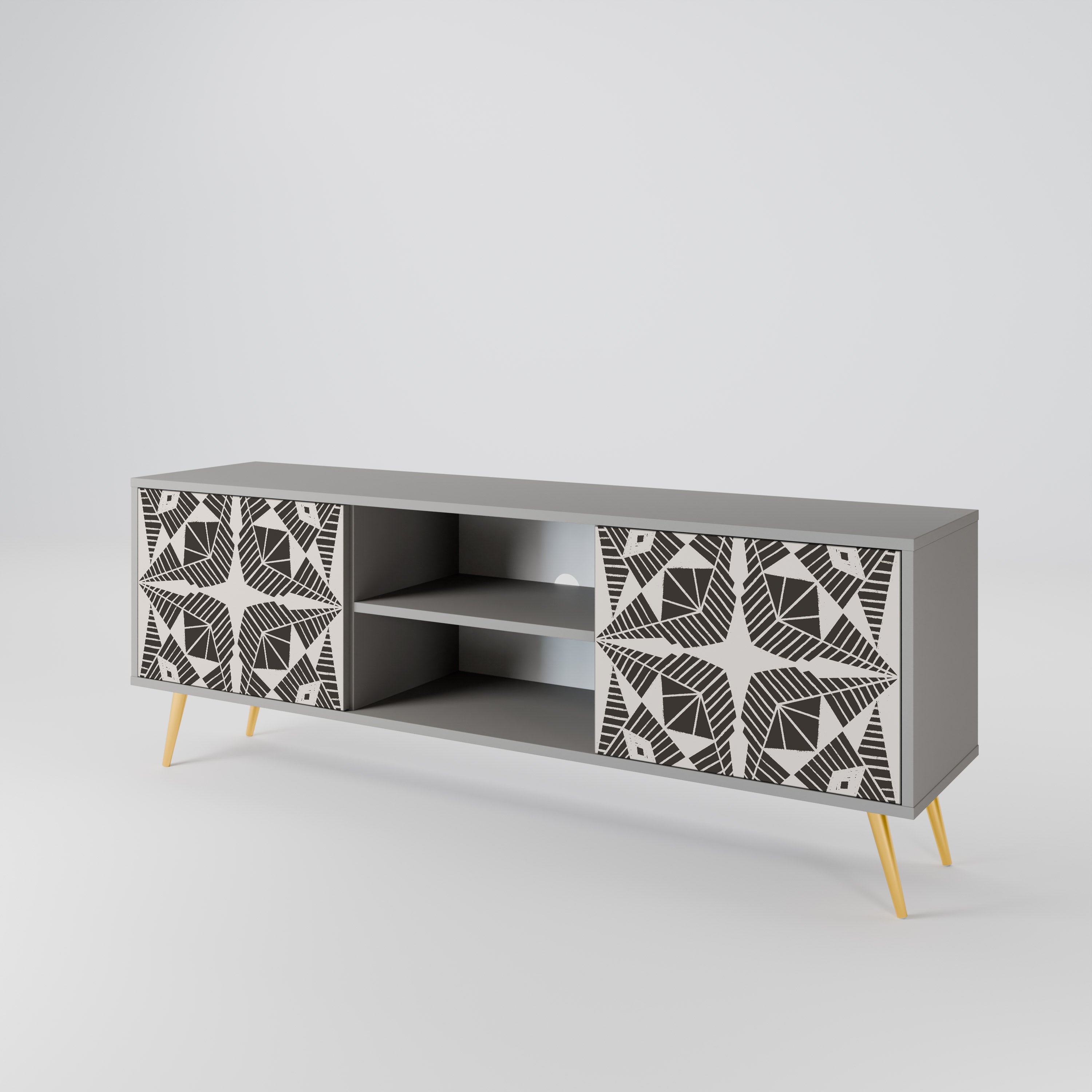 MONOCHROME NEXUS 2-Door TV Cabinet
