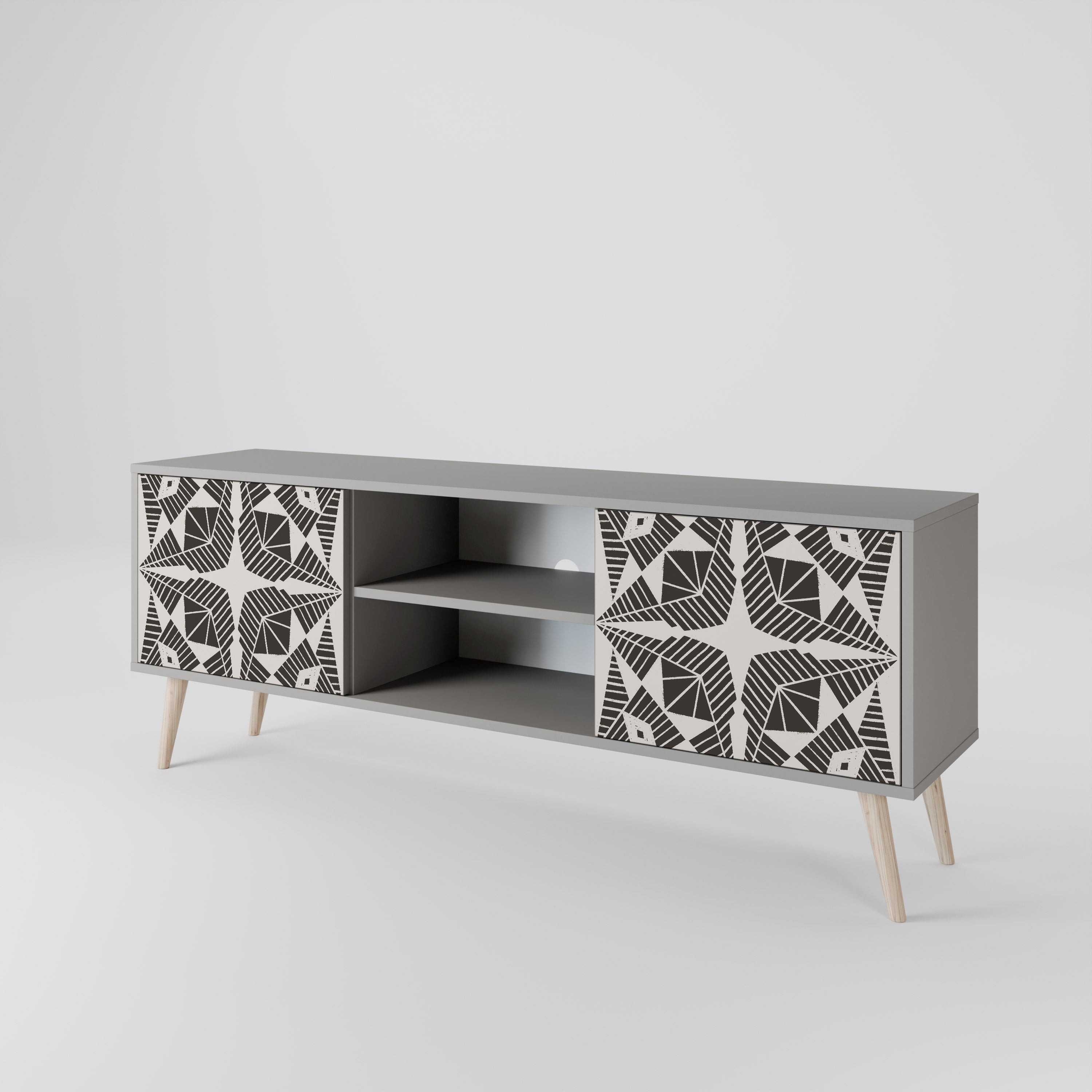MONOCHROME NEXUS 2-Door TV Cabinet