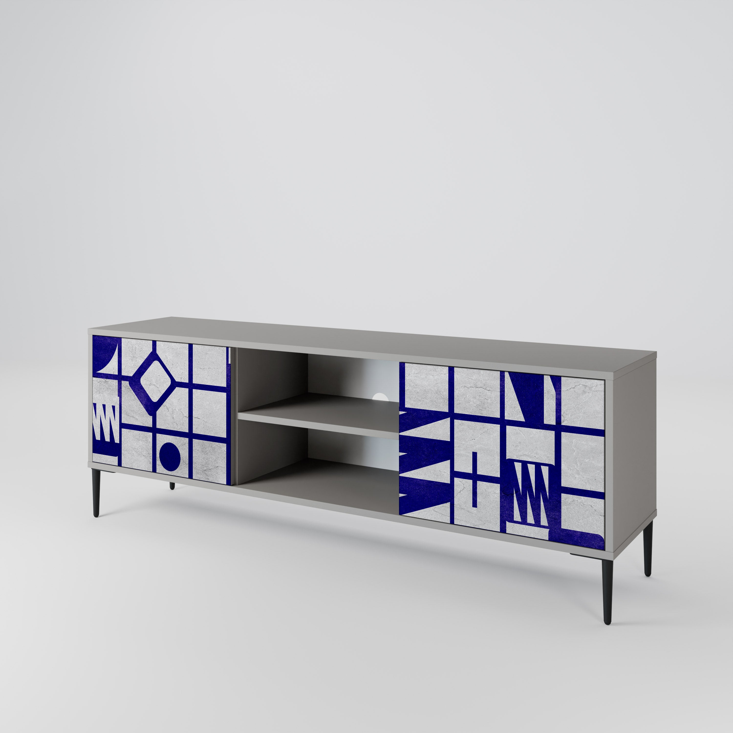 THE RIGHT PLACES 2-Door TV Cabinet