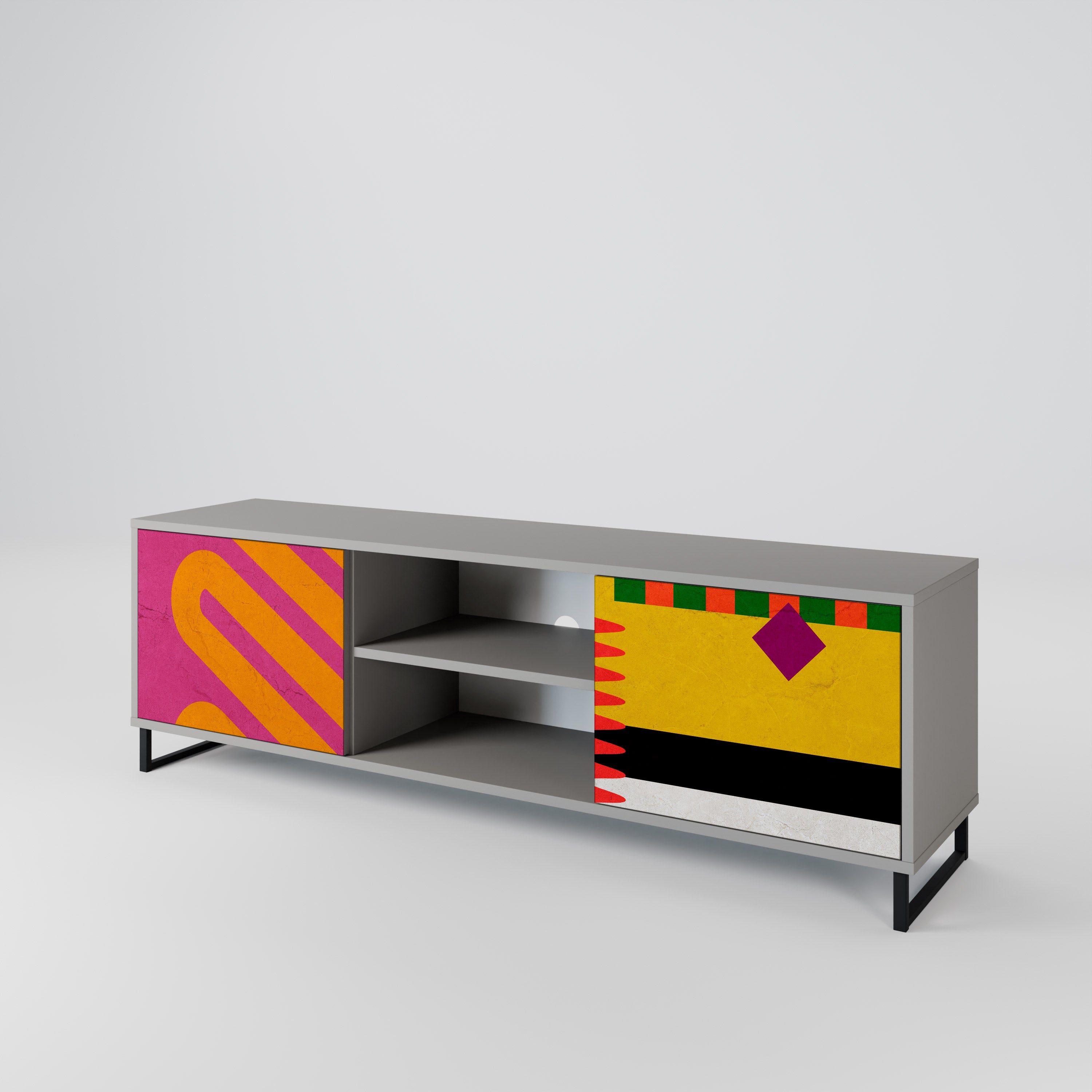 VIVID ART 2-Door TV Cabinet