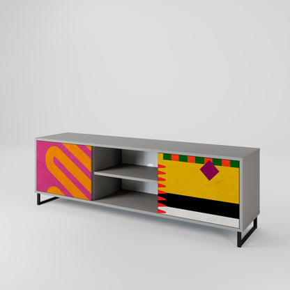 VIVID ART Dvoudveřový TV stolek