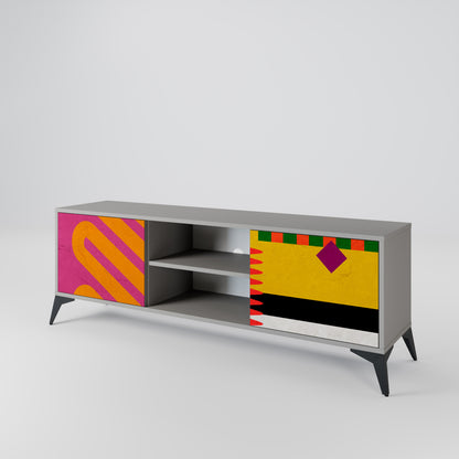 VIVID ART Dvoudveřový TV stolek