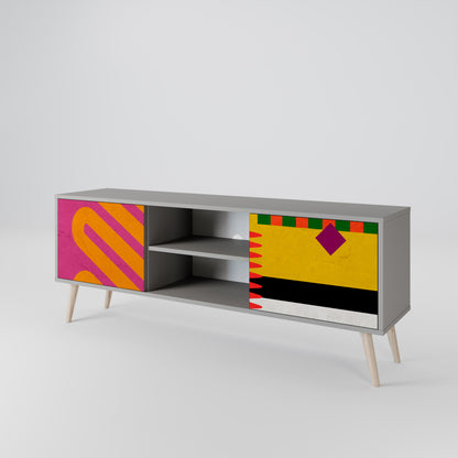 VIVID ART Dvoudveřový TV stolek