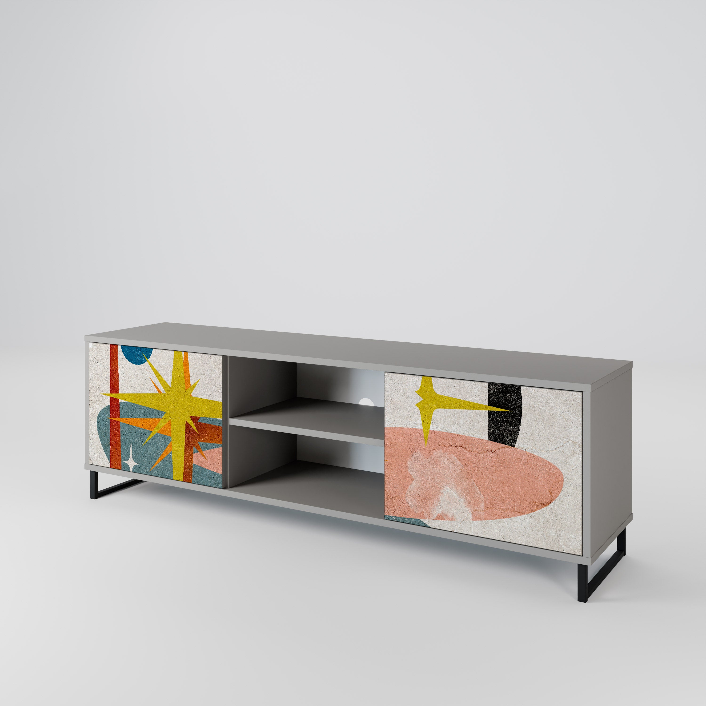 INTERSTELLAR VIBES 2-Door TV Cabinet