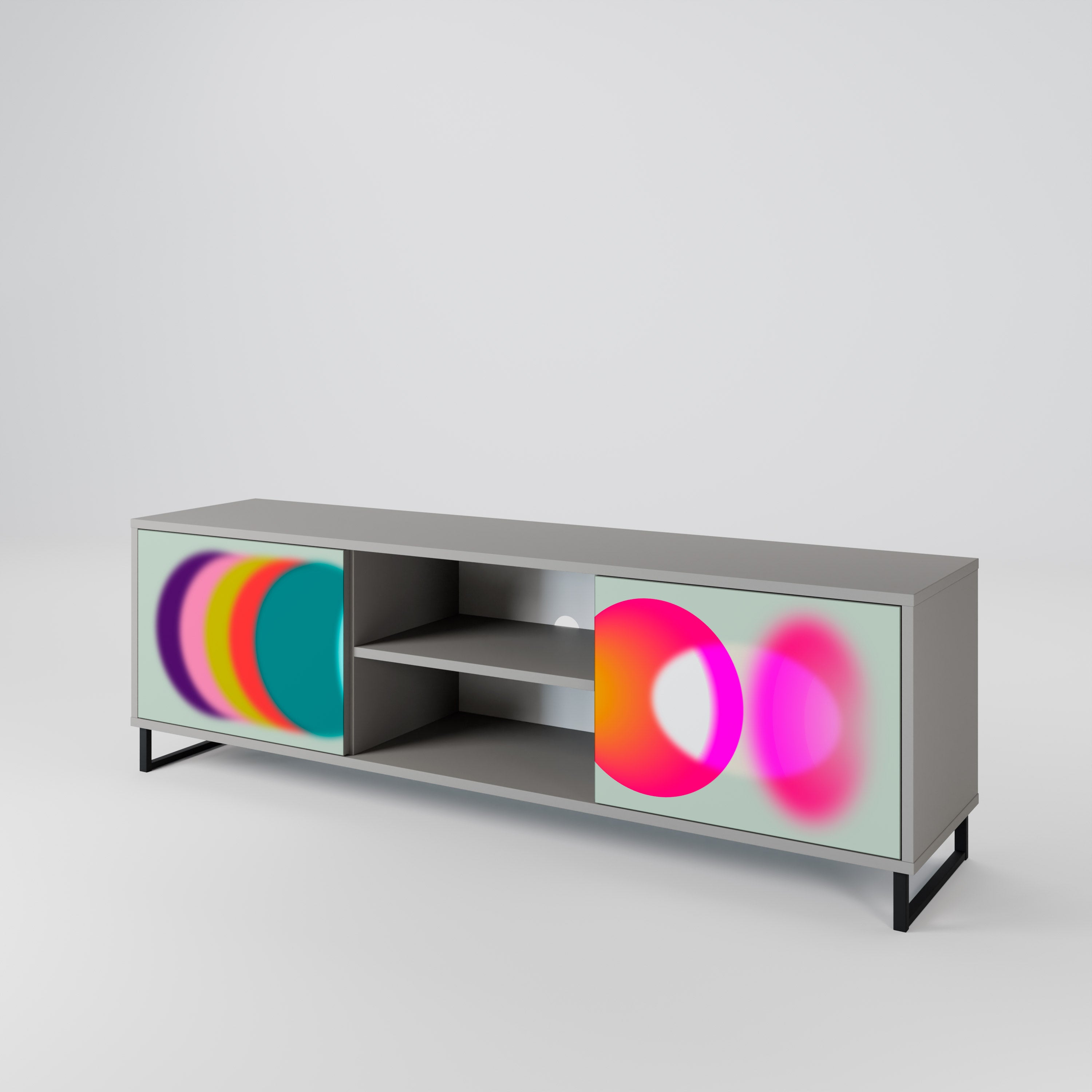 SYMPHONY OF COLORS 2-Door TV Cabinet