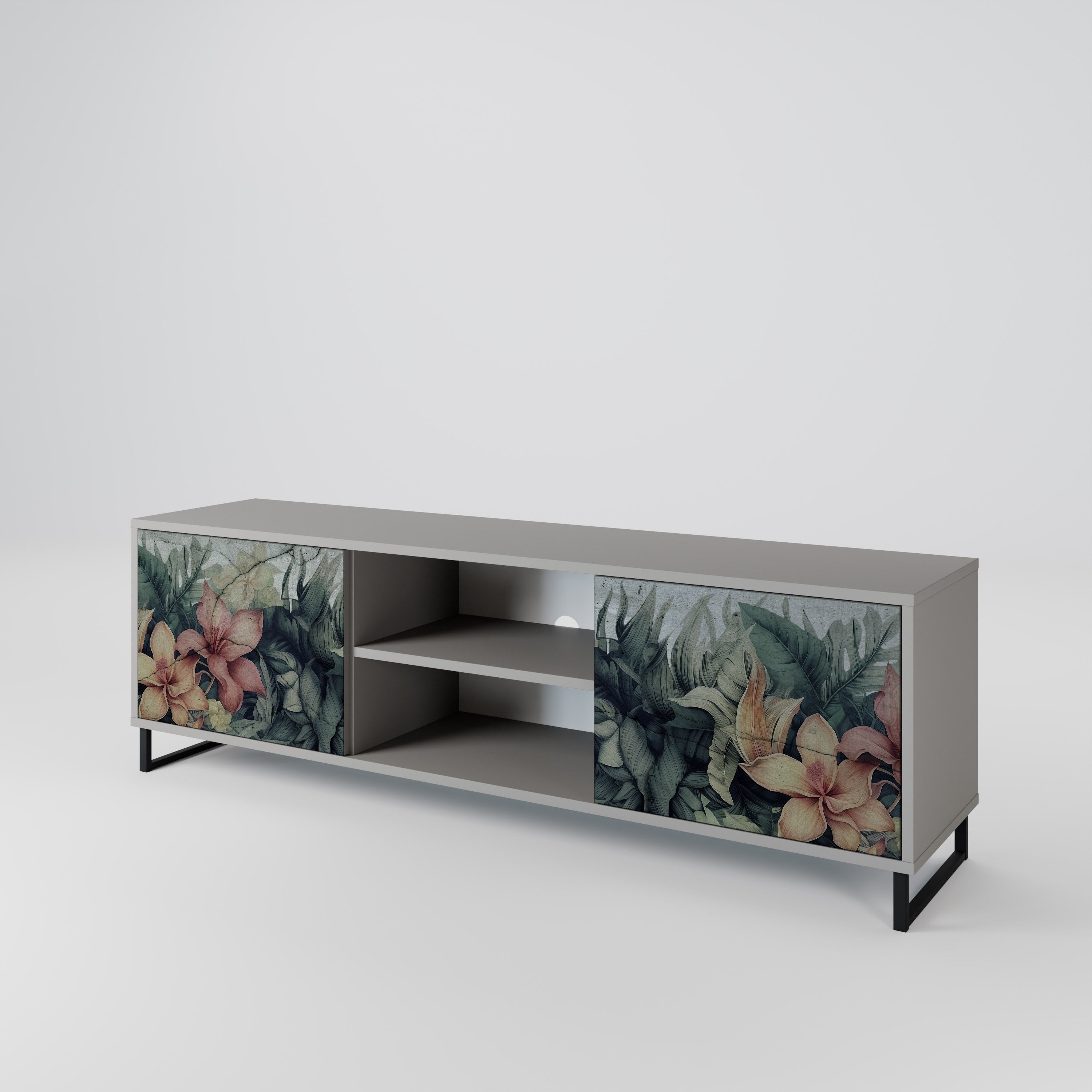 HEAVENLY BLOOM 2-Door TV Cabinet