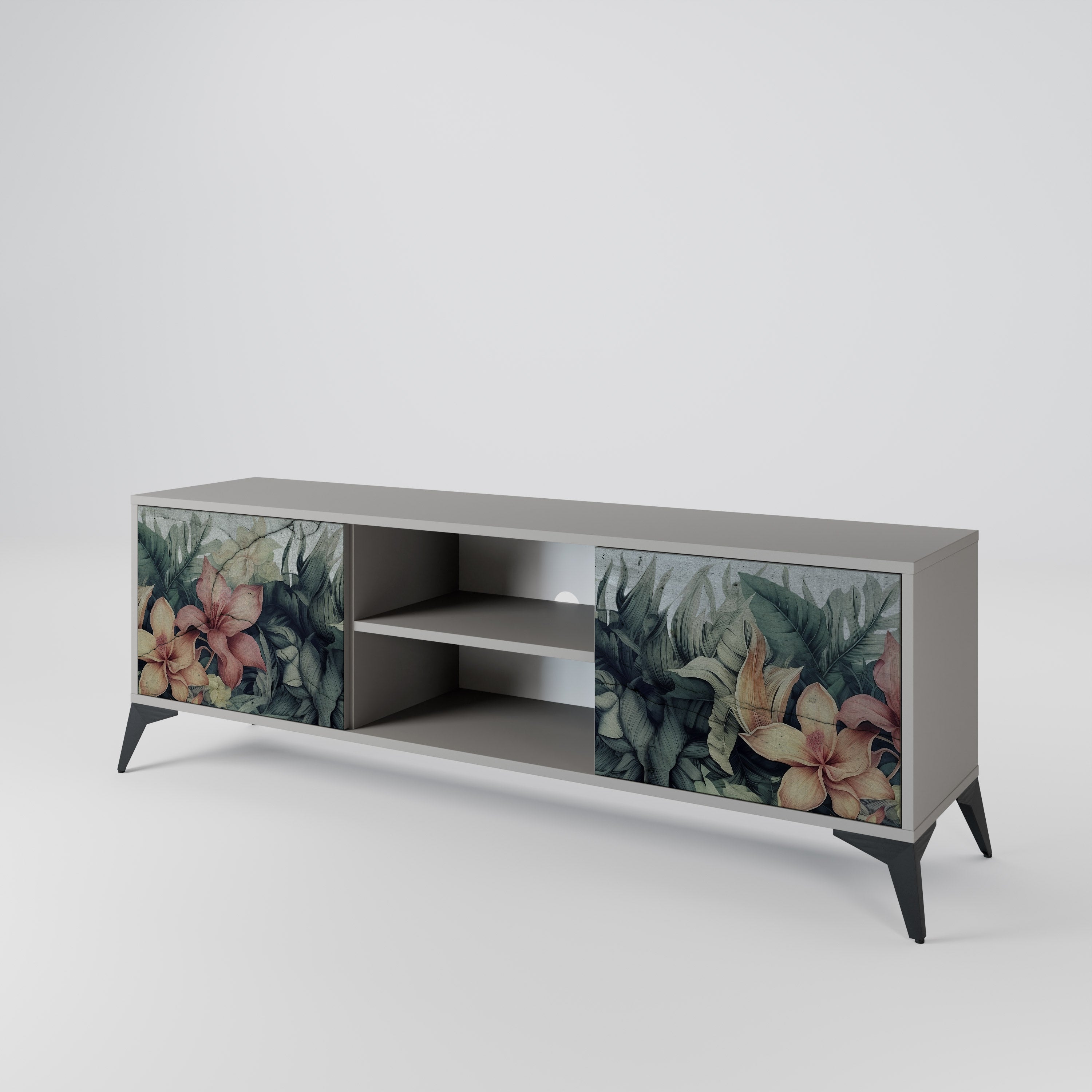HEAVENLY BLOOM 2-Door TV Cabinet