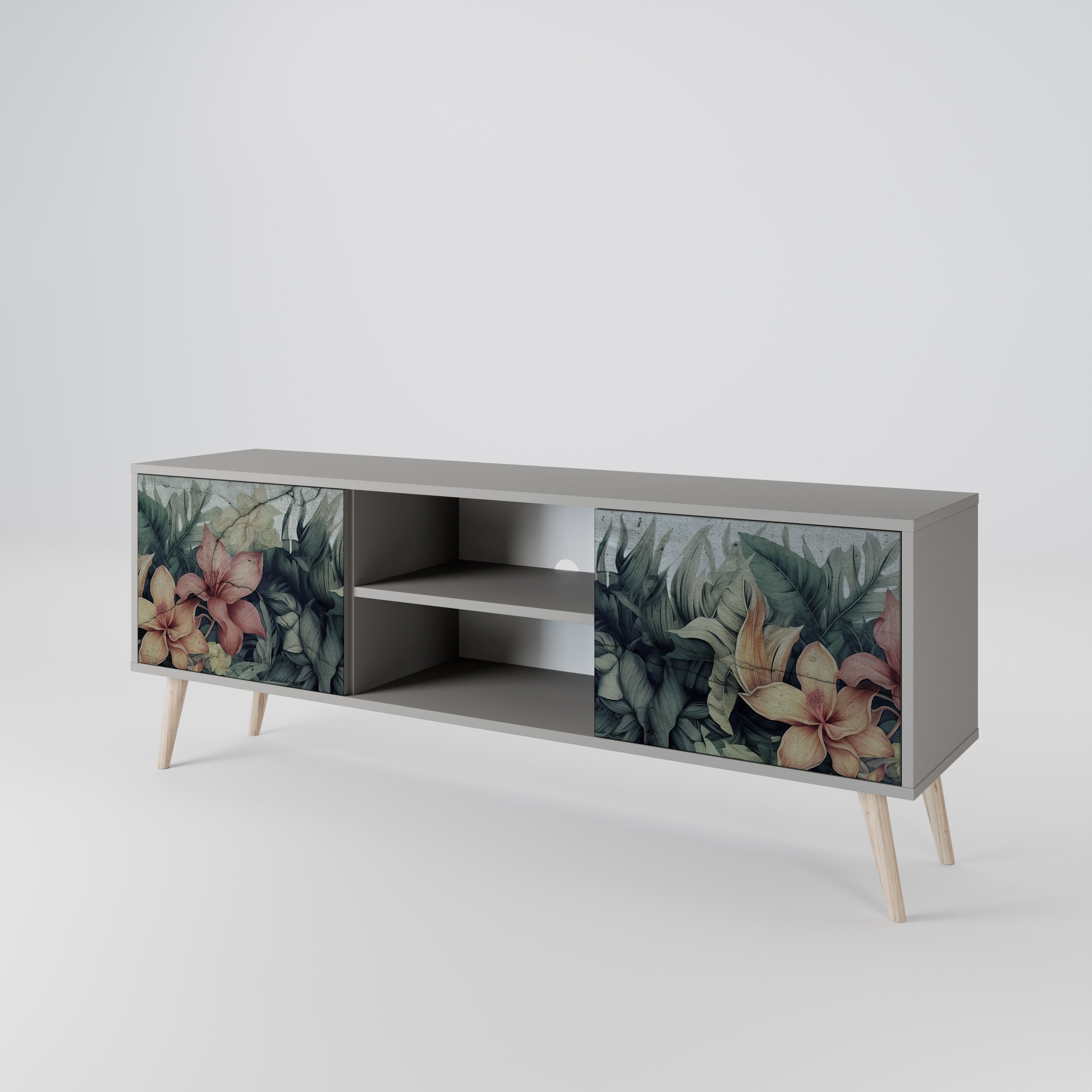 HEAVENLY BLOOM 2-Door TV Cabinet