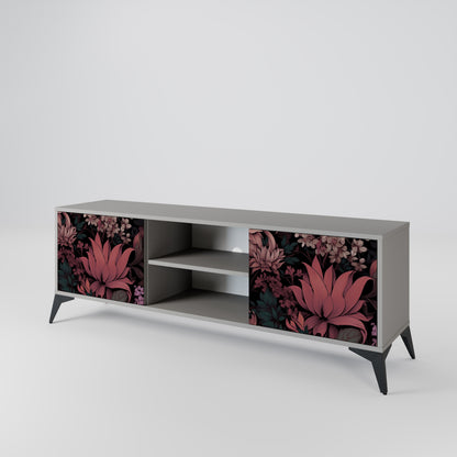FLORAL WHISPER Dvoudveřový TV stolek