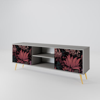 FLORAL WHISPER Dvoudveřový TV stolek