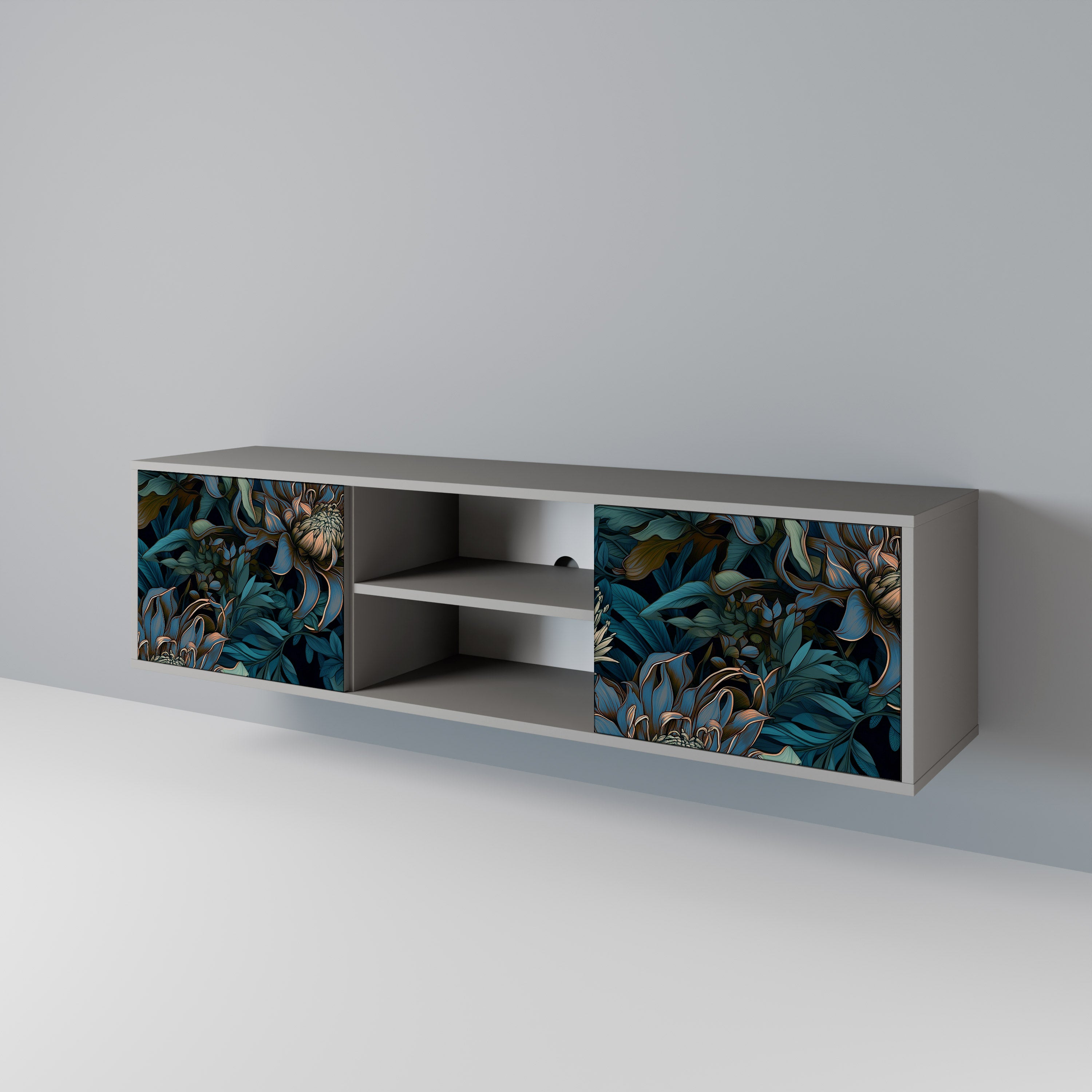 TWILIGHT BLOOM 2-Door TV Cabinet