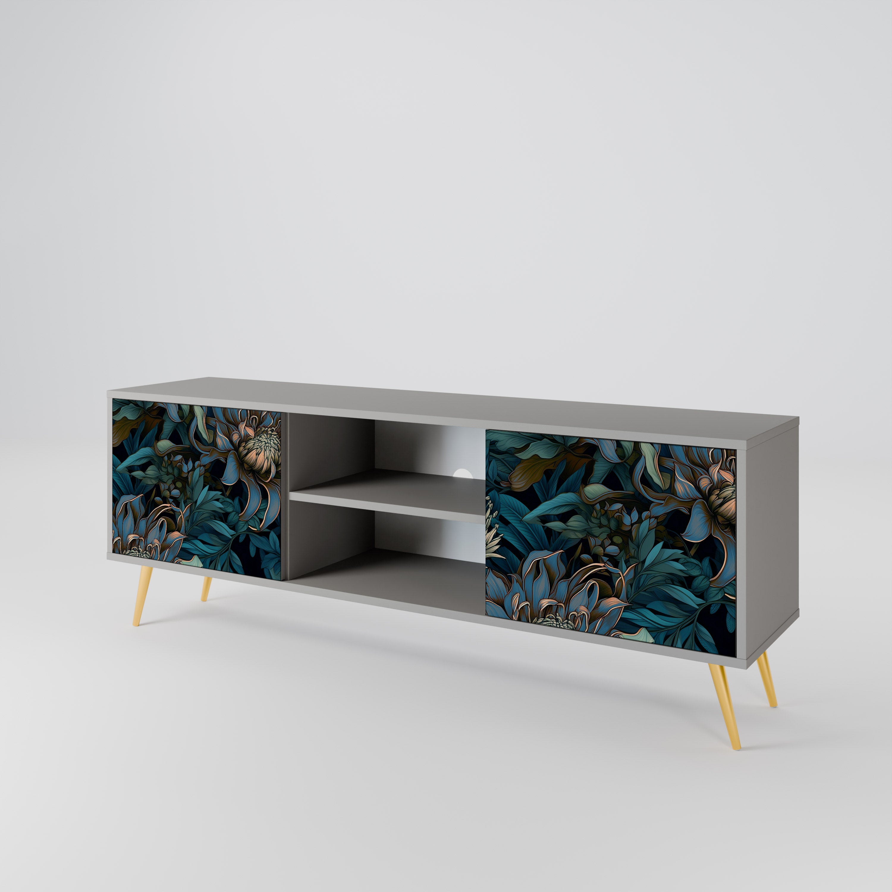 TWILIGHT BLOOM 2-Door TV Cabinet