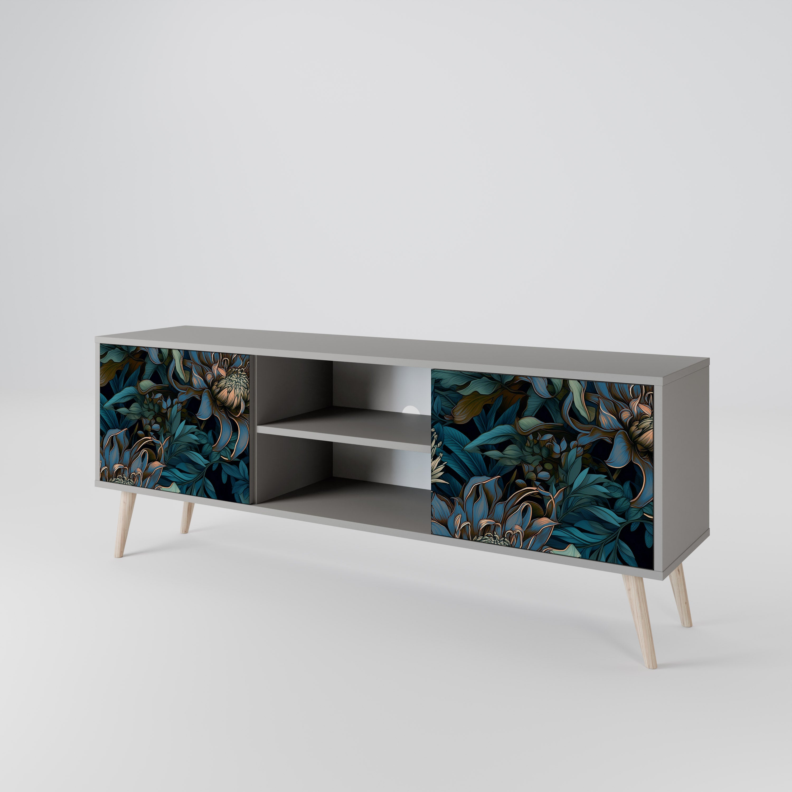 TWILIGHT BLOOM 2-Door TV Cabinet