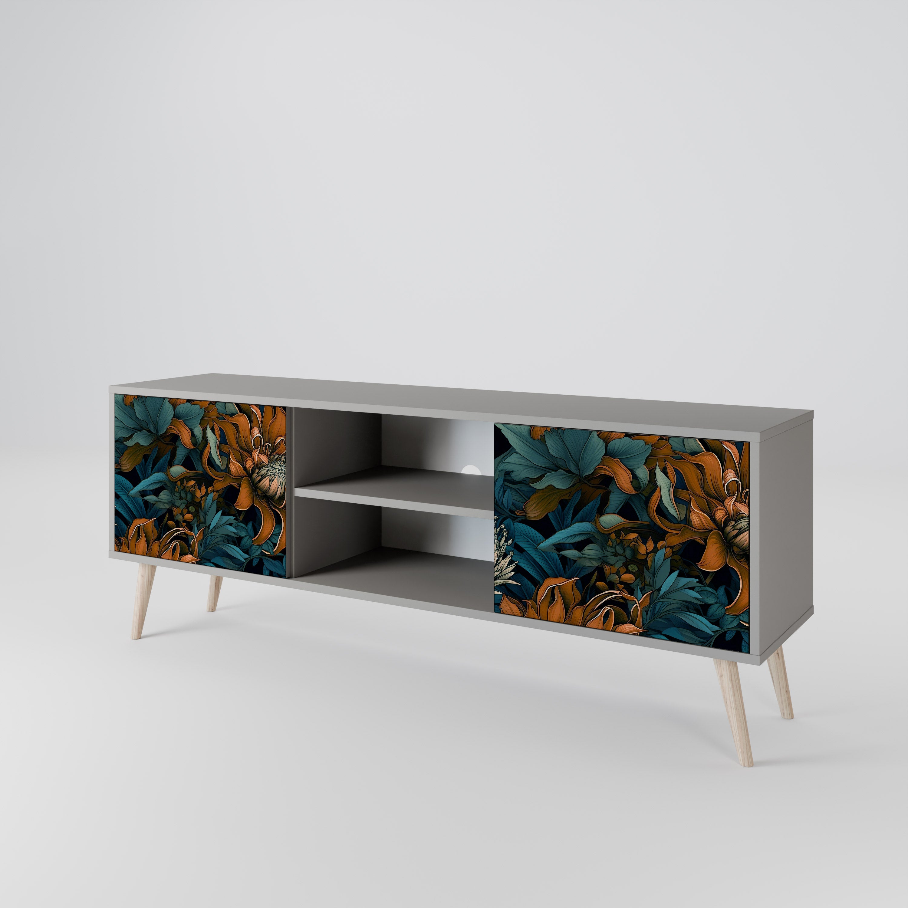 MORNING BLOOM 2-Door TV Cabinet