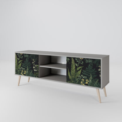 FERN FLOWERS Dvoudveřový TV stolek