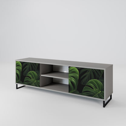 INFINITE MONSTERA Dvoudveřový TV stolek