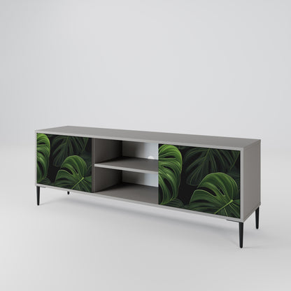 INFINITE MONSTERA Dvoudveřový TV stolek