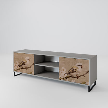 PETAL DISTINGUISH Dvoudveřový TV stolek