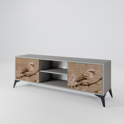 PETAL DISTINGUISH Dvoudveřový TV stolek