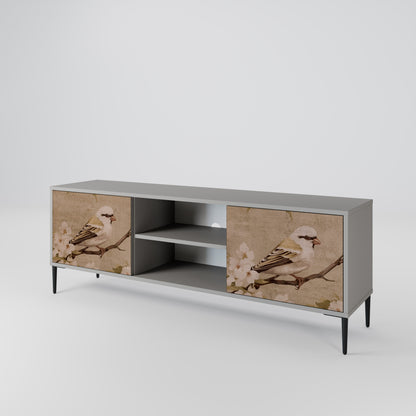 PETAL DISTINGUISH Dvoudveřový TV stolek