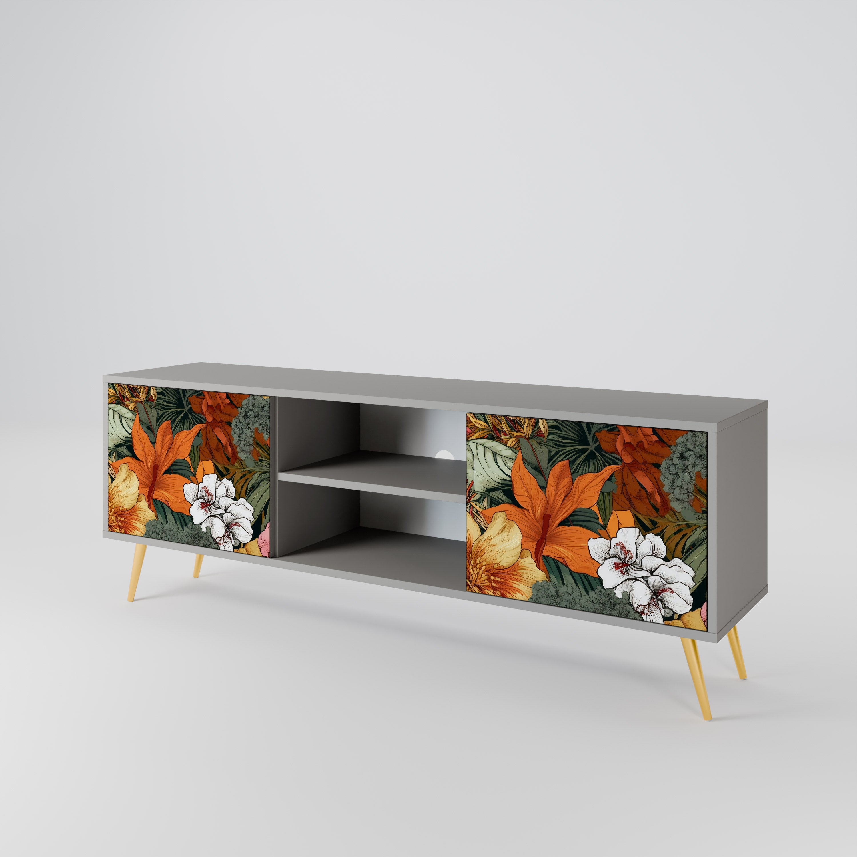 RADIANT FLORA 2-Door TV Cabinet