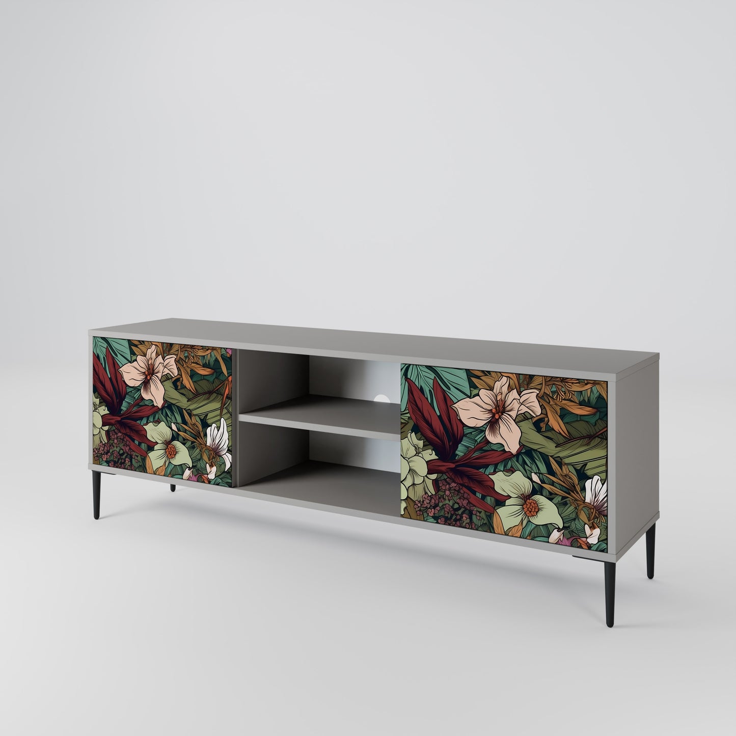 BOTANICAL EMERGENCE Dvoudveřový TV stolek