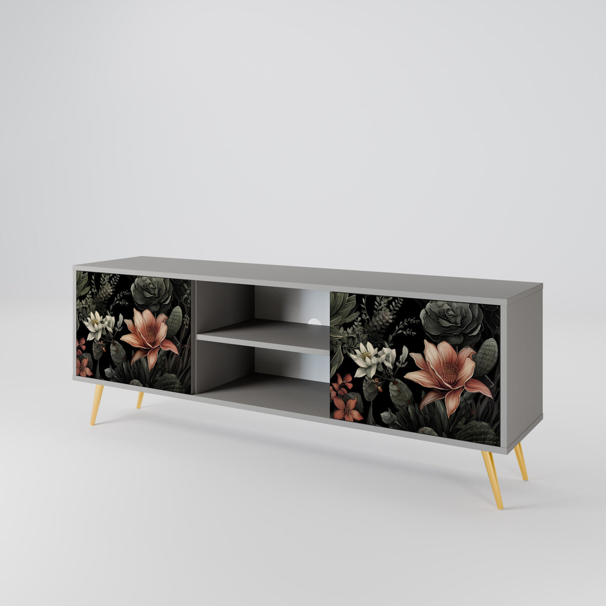 SECRET VERDURE Dvoudveřový TV stolek