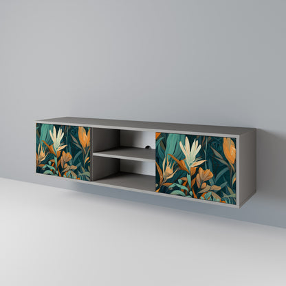 FLORAL SERENITY Dvoudveřový TV stolek