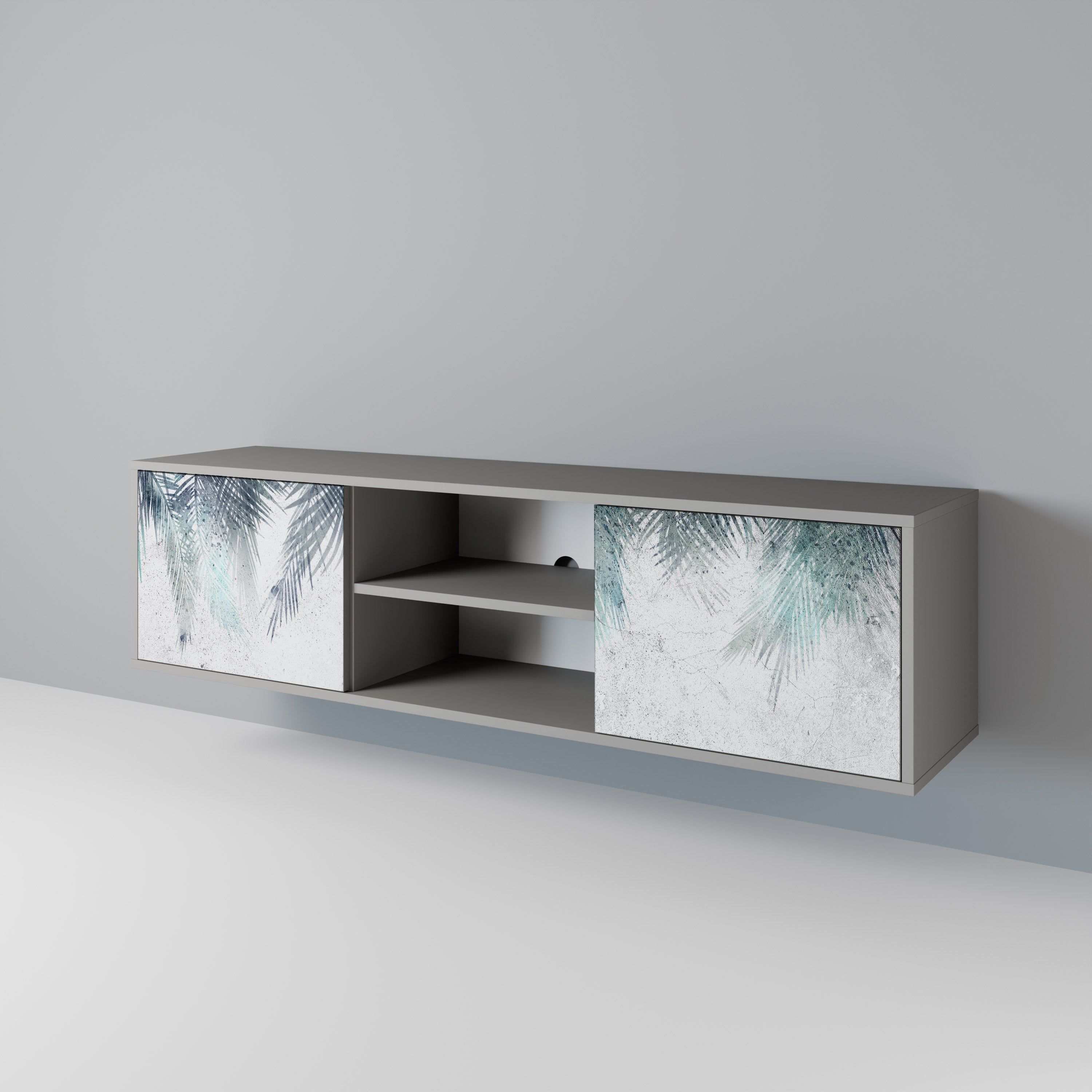 PALM VEIL 2-Door TV Cabinet