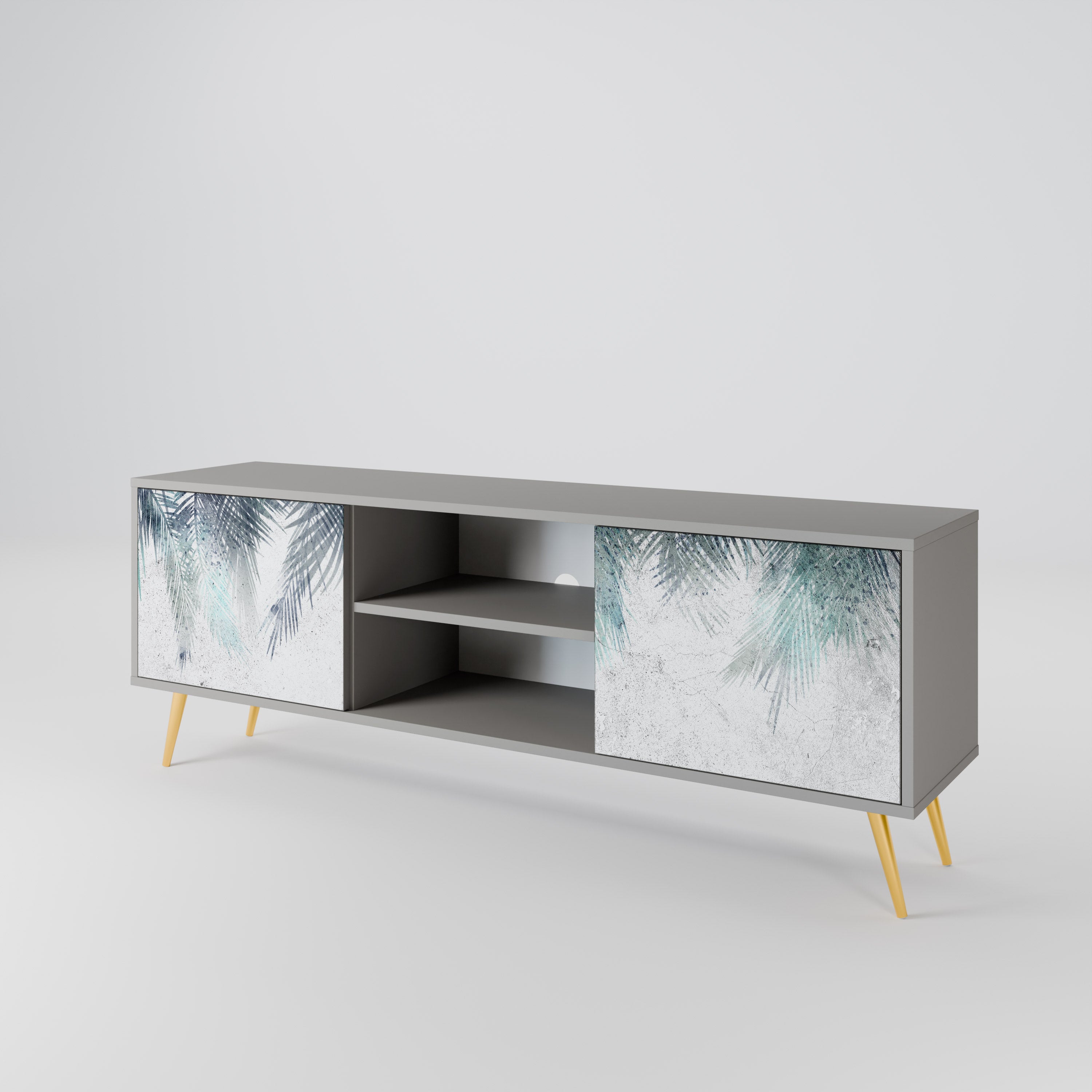 PALM VEIL 2-Door TV Cabinet