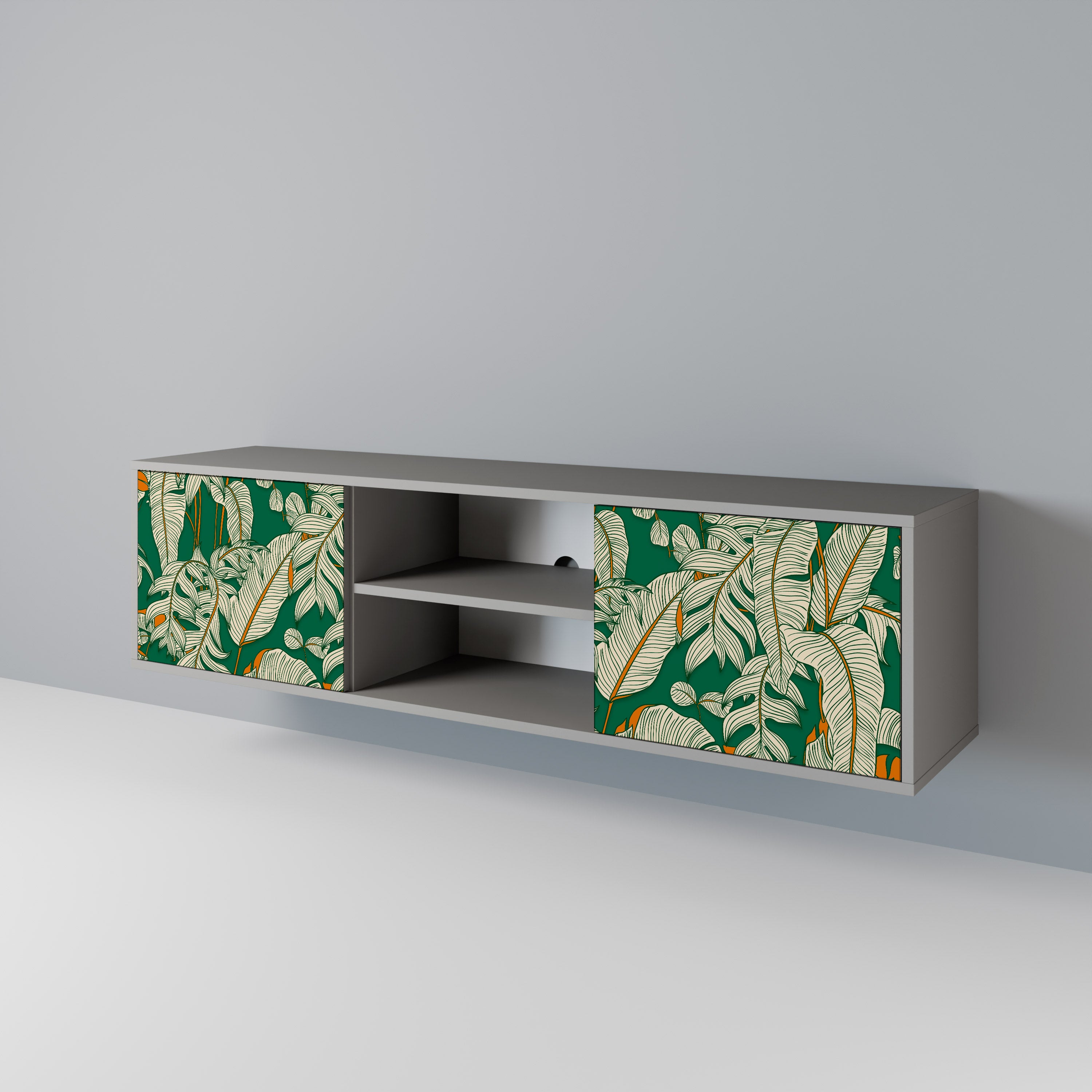 VERDANT PLEASURES 2-Door TV Cabinet