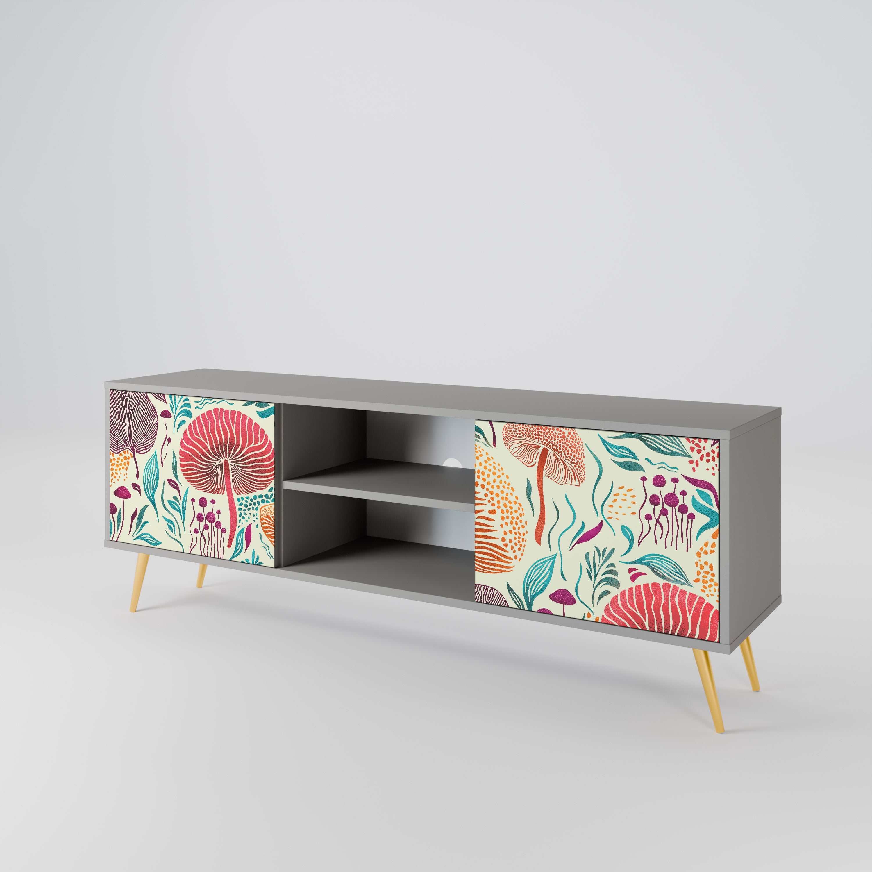 FUNGUS FANTASY 2-Door TV Cabinet