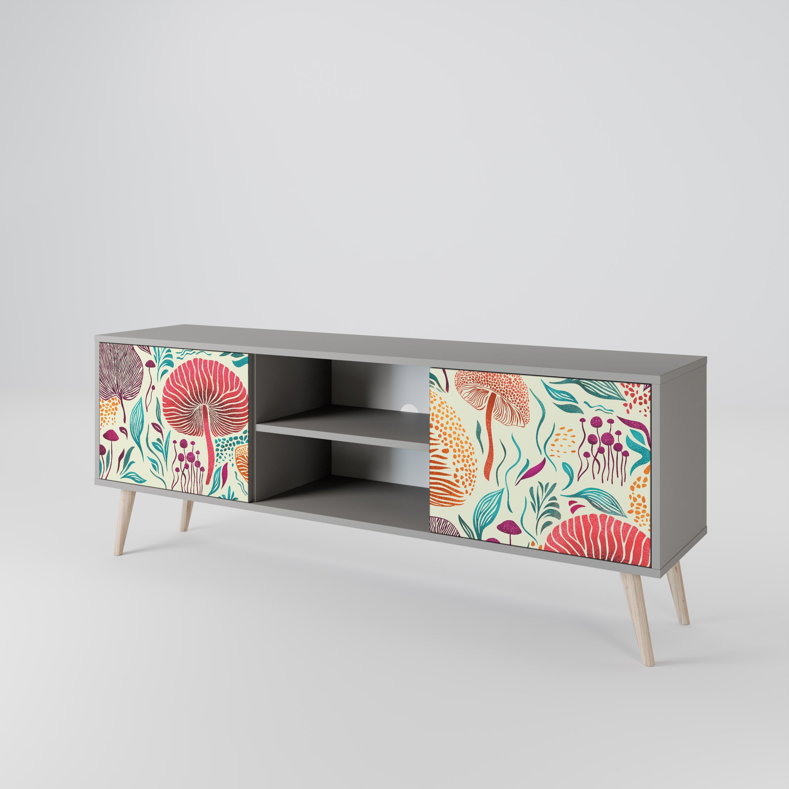 FUNGUS FANTASY 2-Door TV Cabinet