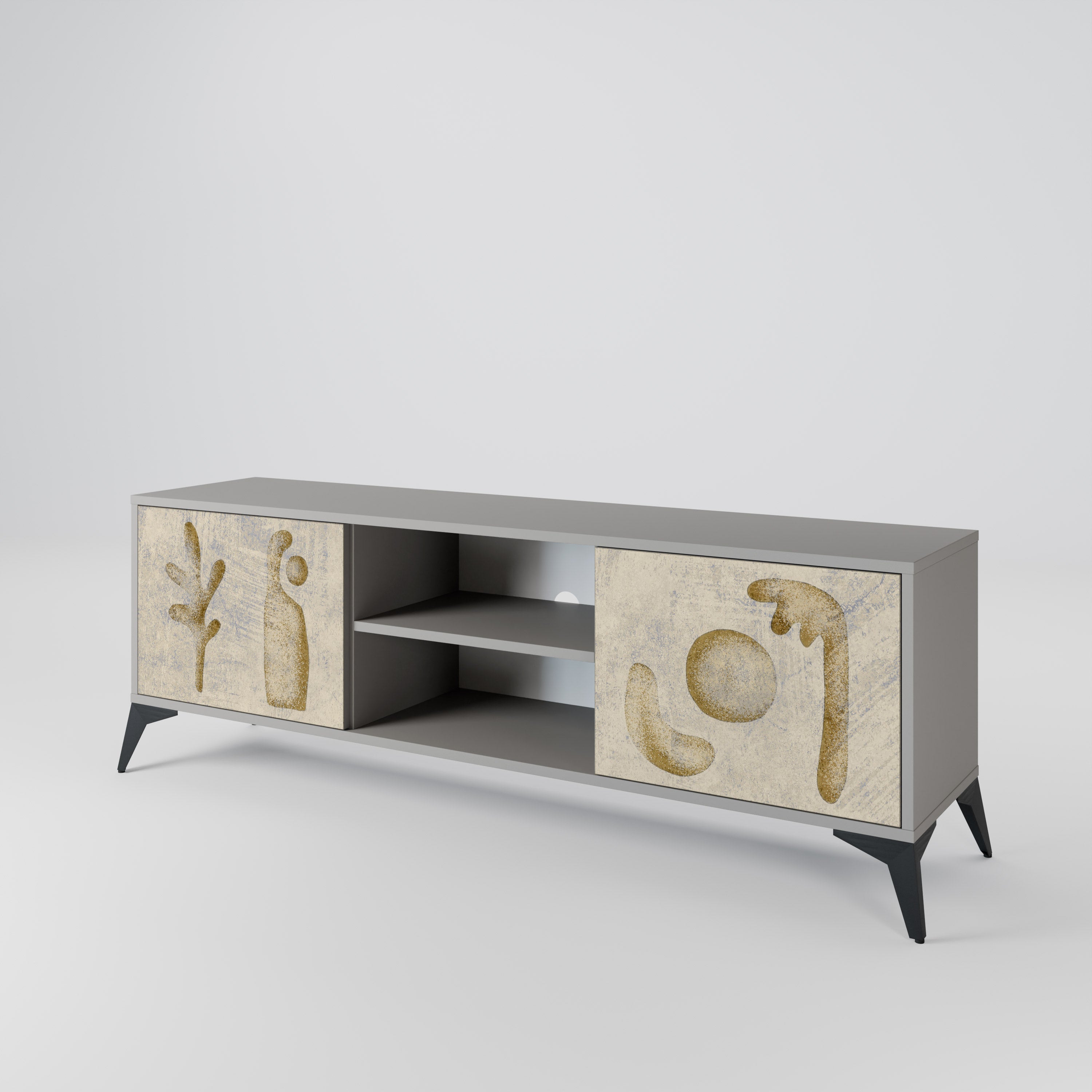 SAND SCULPTURES 2-Door TV Cabinet