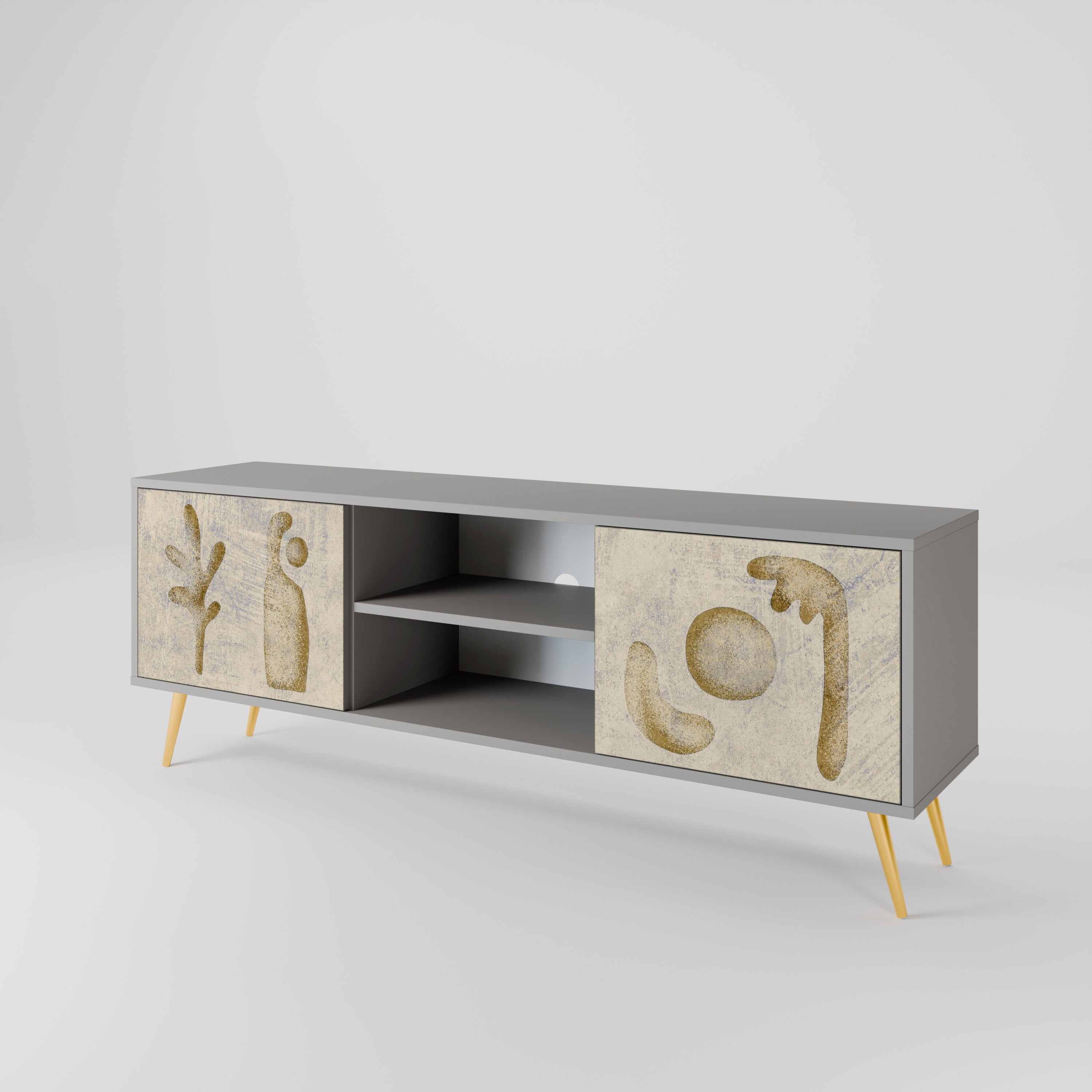 SAND SCULPTURES 2-Door TV Cabinet
