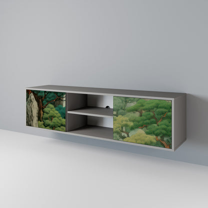 VERDURE ABYSS Dvoudveřový TV stolek