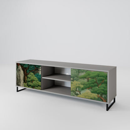 VERDURE ABYSS Dvoudveřový TV stolek